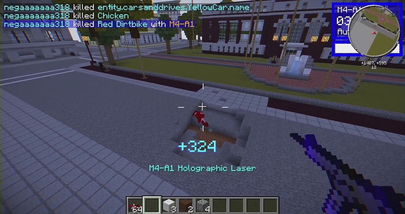 [マインクラフト] マイクラでGTA5を完全再現・・ [マイクラ実況]