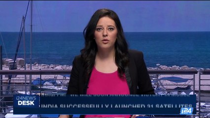 i24NEWS DESK | India successfully launched 31 satellites | Friday, June 23rd 2017