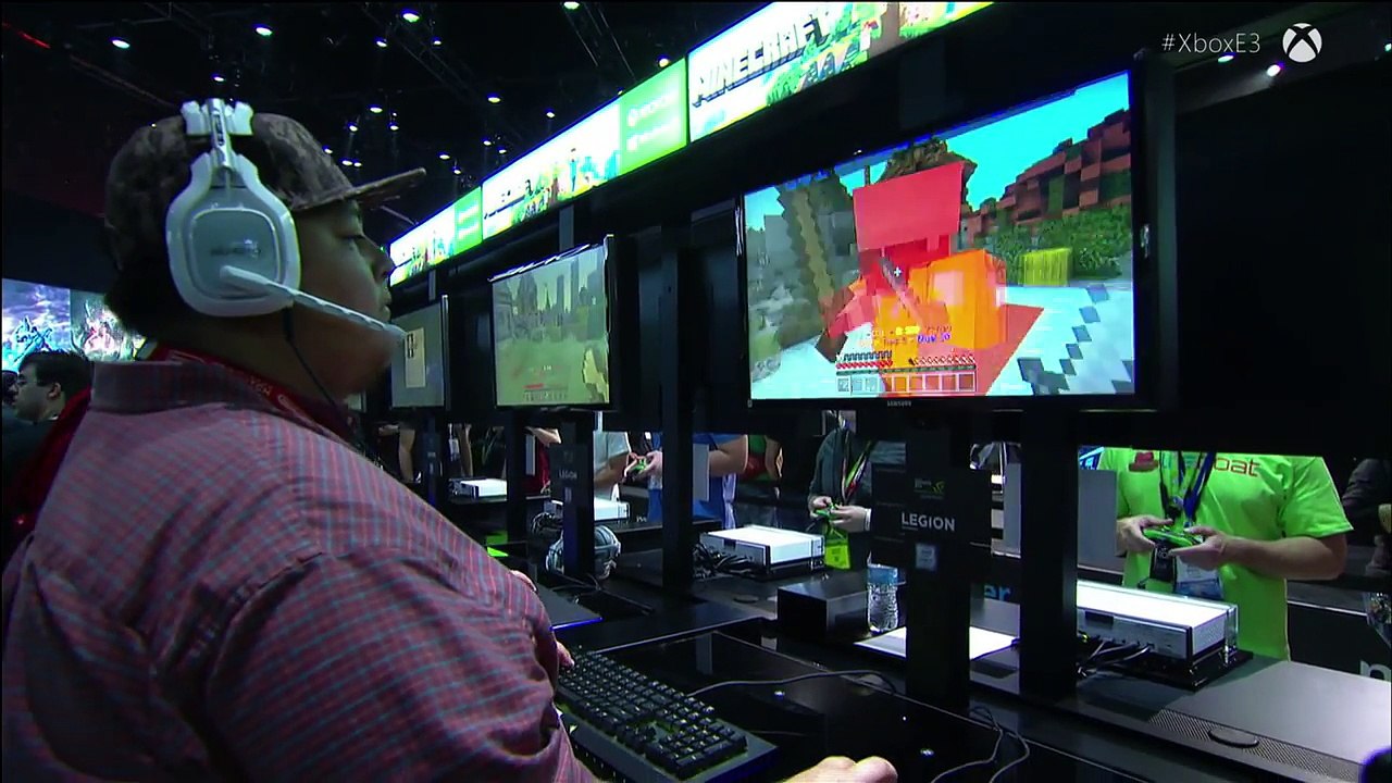Minecraft at E3 2017: Servers are coming to mobile and console!