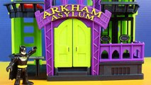 Imaginext Arkham Asylum To Super Friends Fisher Price Batman Joker Bane And The Riddle