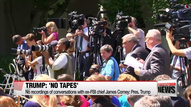 Trump: I did not tape Comey conversations