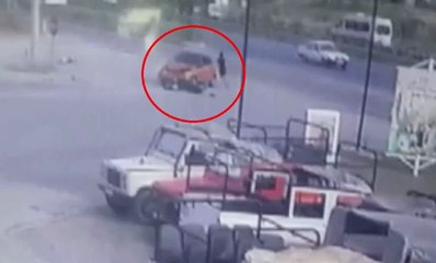 Manavgat'taki Kaza Kameralara Yansıdı