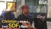 Christian, SDF, raconte la canicule quand on vit dans la rue