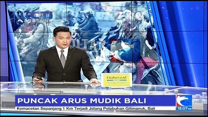 Ribuan Motor Antre Menuju Pelabuhan Gilimanuk