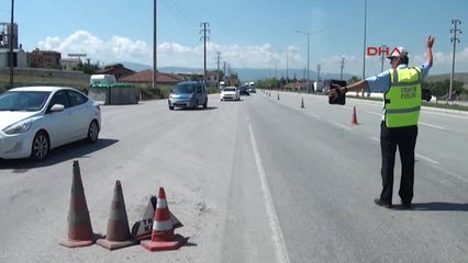 Çorum 206 TL Ceza Kesilen Sürücünün 'Drone' Tepkisi