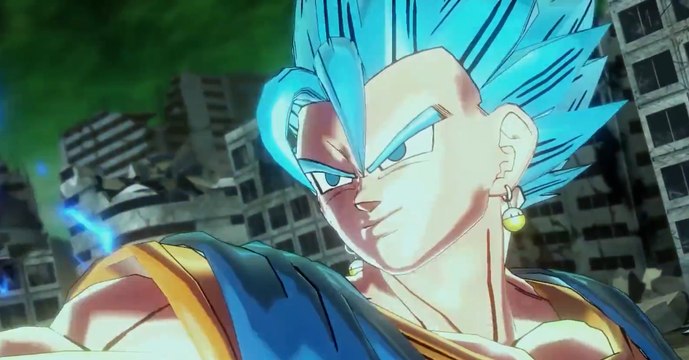 Dragon Ball Xenoverse 2 - SSGSS Vegito Moveset (DB super Pack 4)