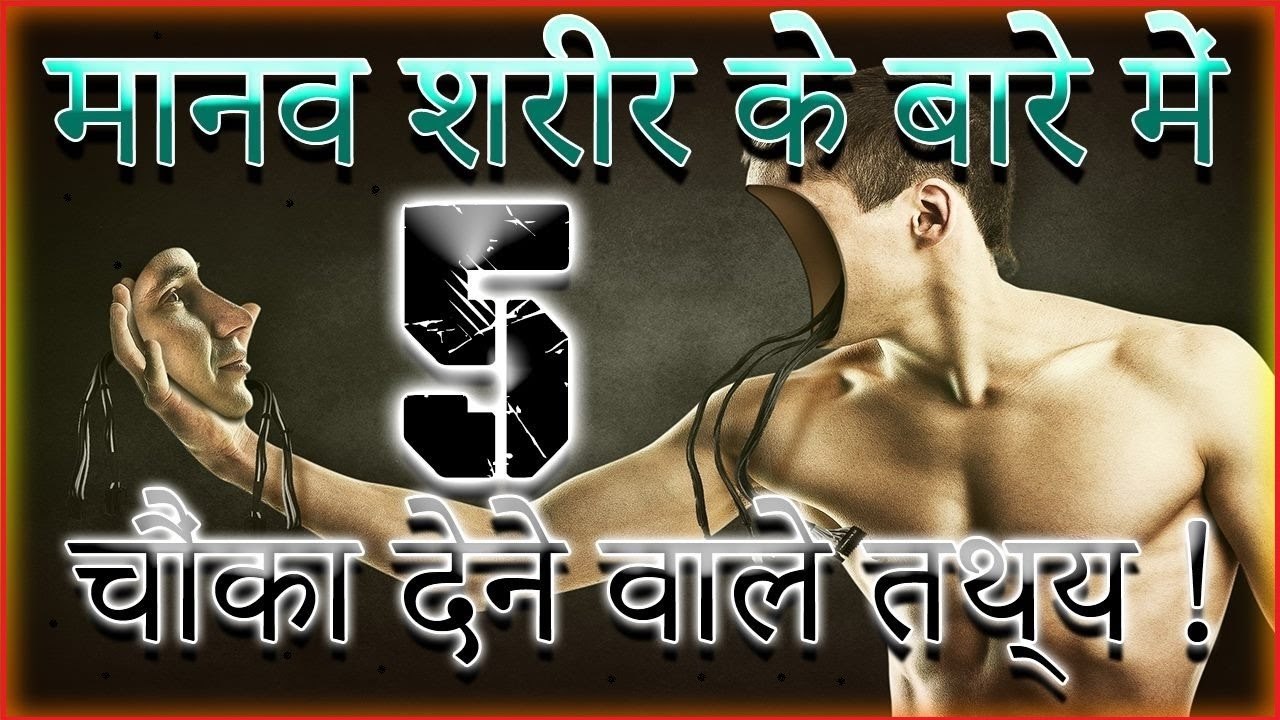 Top 5 Staggering Facts About The Human Body मानव शरीर के बारे में 5 चौंका देने वाले तथ्य