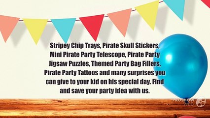 Pirate Party Theme