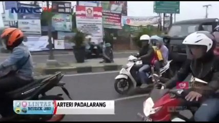 Ribuan Pemudik Sepeda Motor Padati Arteri Padalarang