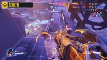Genji Shows Why This Tracer Deserves BRONZE Overwatch Bronze Moments #27