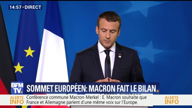 Emmanuel Macron: Nous devons accueillir des réfugiés, c'est notre tradition et notre honneur