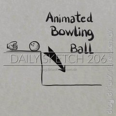 Animated Bowling Ball drop