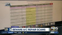 9 tips to avoid scams by A/C repair companies