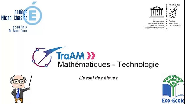 Traam 2017 - EPI maths/techno - 1ers essais du robot