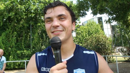 Lilian Saseras après la première semaine d'entrainement