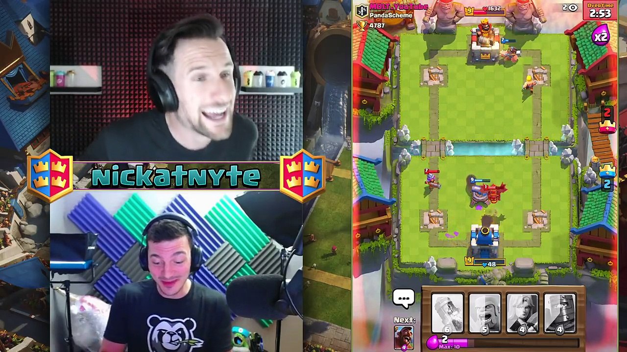 BLIND DRAFT FUN NICK vs MOLT Clash Royale