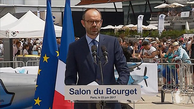 Visite du Salon International de l'Aéronautique et de l'Espace de Paris-Le Bourget