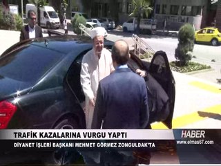Diyanet İşleri Başkanı Görmez bayramda yola çıkacakları uyardı...