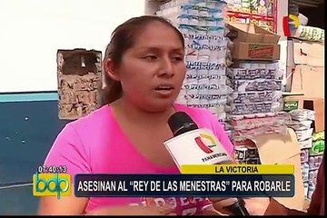 La Victoria: asesinan a comerciante conocido como “el rey de las menestras”