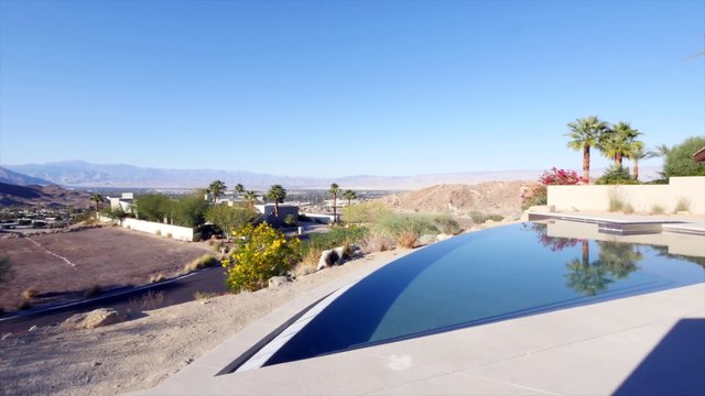 Behind the Gates - Modern Contemporary Desert House Palm Springs