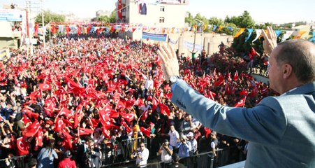 Erdoğan'dan Şanlıurfa'da Seçim Mitingi Gibi Konuşma