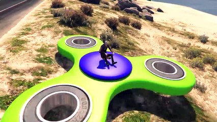 Disney Cars McQueen KIDNAPPED by Joker on Giant Fidget Spinners Superhero Cartoon for kids