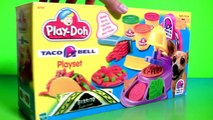 Cloche argile bricolage pâte aliments repas jouer jouets gaufre Doh taco playset tacos burritos nachos