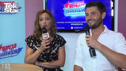 Ninja Warrior : l'interview "cap ou pas cap" de Sandrine Quétier et Christophe Beaugrand (video)