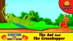 The Ant and The Grasshopper | Kids Learning Stories | Story With Moral | Animated children Stories