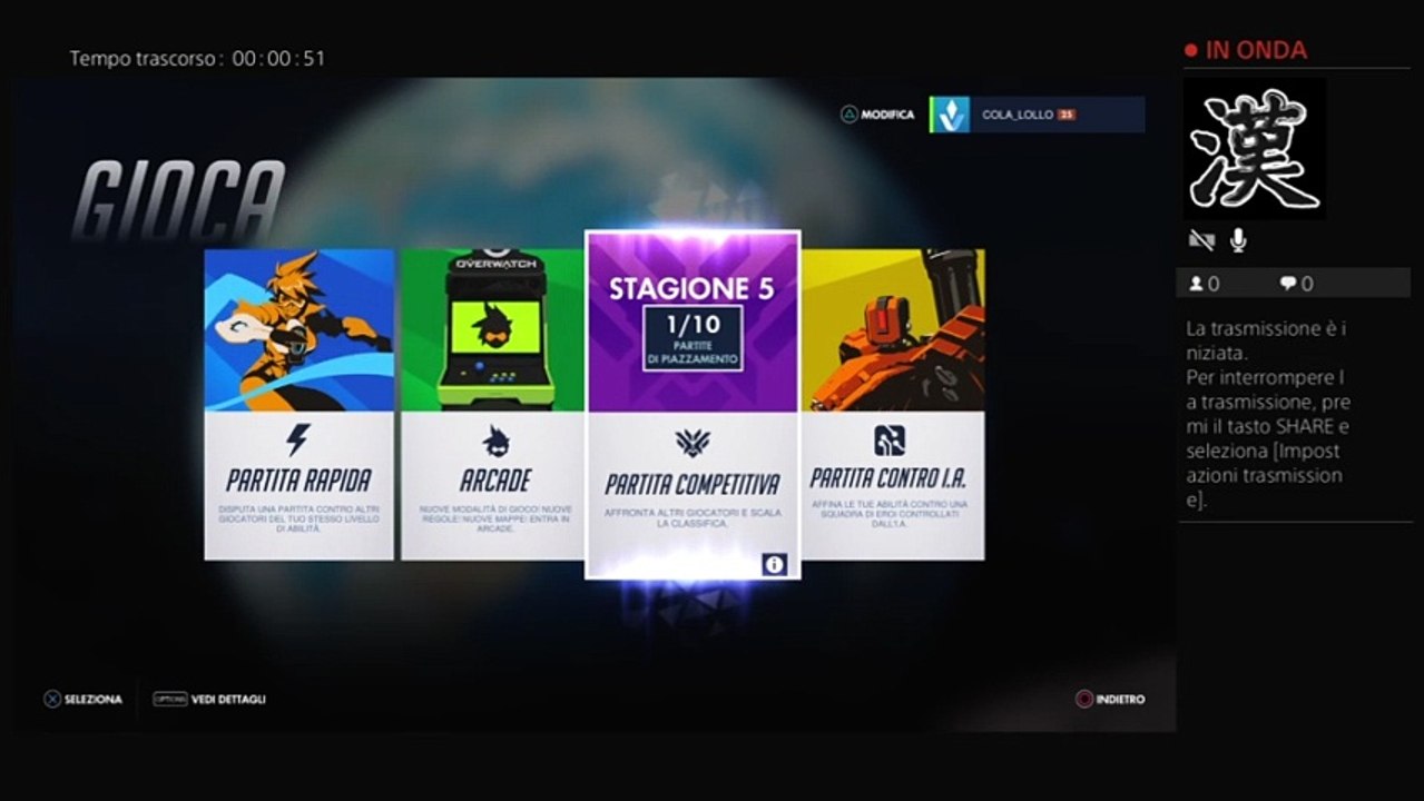 Trasmissione PS4 live di cola_lollo (2)