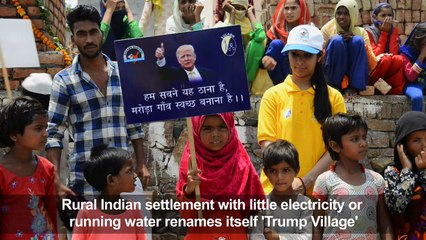 'Trump Village' unveiled in India ahead of Modi US visit
