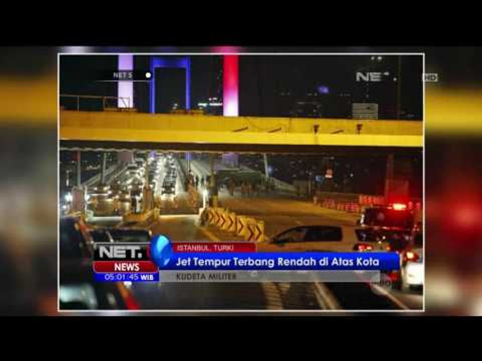 Jet Tempur Terbang Rendah di Atas Kota Istanbul, Turki - NET5
