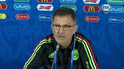 "Estamos tranquilos y optimistas ante Rusia: Juan Carlos Osorio