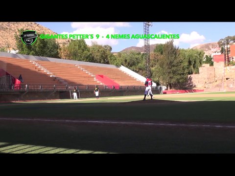 Beisbol Gigantes Petter´s vs Nemes Aguascalientes