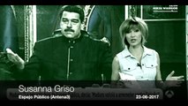 La encolerizada respuesta de Susanna Griso al insolente Maduro