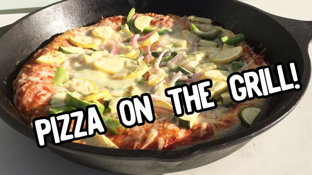 EJ Cooks: Pizza on the Grill (Using Slow 'N Sear)