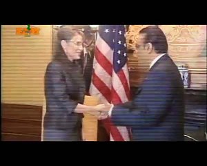 Asif Zardari with Sarah Palin Funny Tezabi Totay   Punjabi Totay