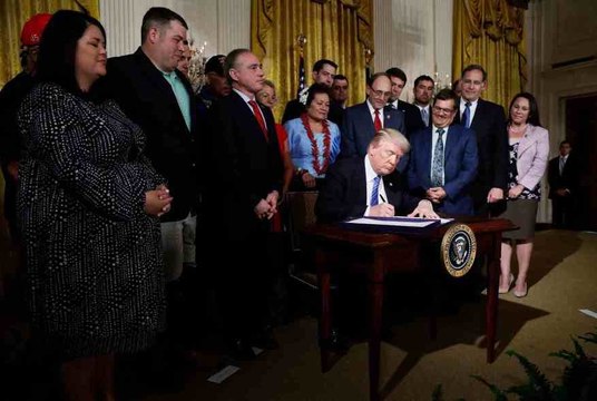 Trump signs VA reform bill, completes campaign promise