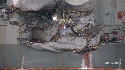 Cargo Ship That Crashed into American Destroyer Reportedly on Autopilot