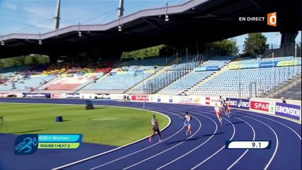 Deborah Sananes remporte sa série et se qualifie en finale du 400m des Championnats d'Europe d'athlétisme par équipes
