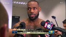 LeBron James Postgame Interview | Cavaliers vs Warriors Game 2 | NBA Finals | June 4, 2017