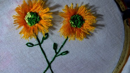 Hand Embroidery: Hand Stitch: Pom Pom Stitch