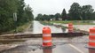 Flooding Washes Away Michigan Roads