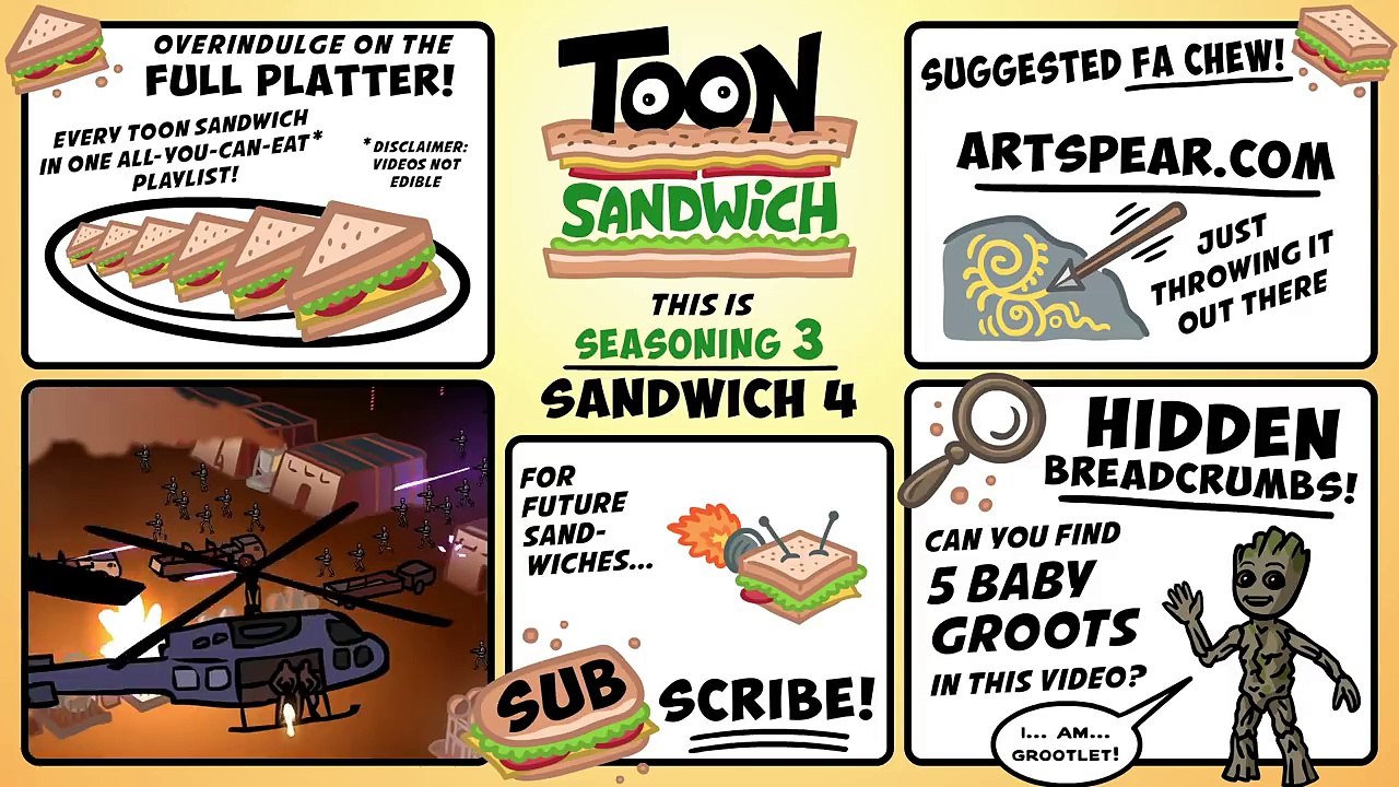 Spider Man: Homecoming Trailer Spoof TOON SANDWICH