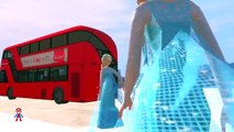 Frozen Elsa Anna Lightning McQueen Wheels on the Bus Nursery Rhymes A SuperheroSchool