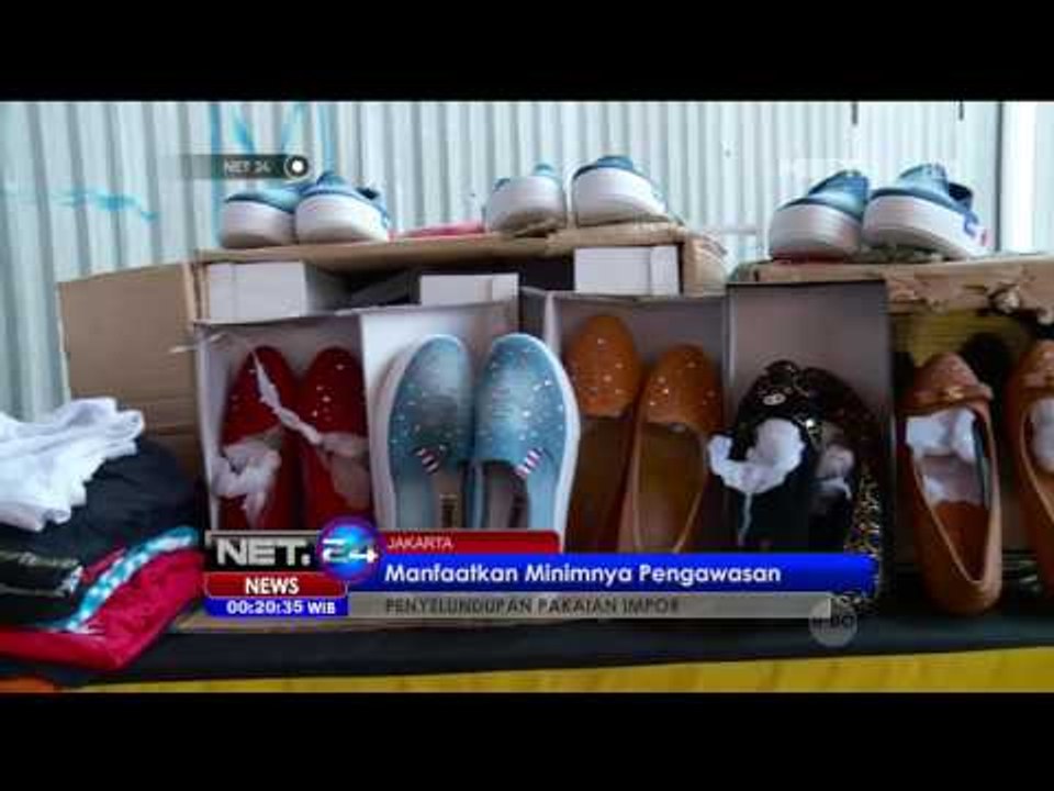 Ribuan Koli Pakaian Bekas Impor Disita - NET24