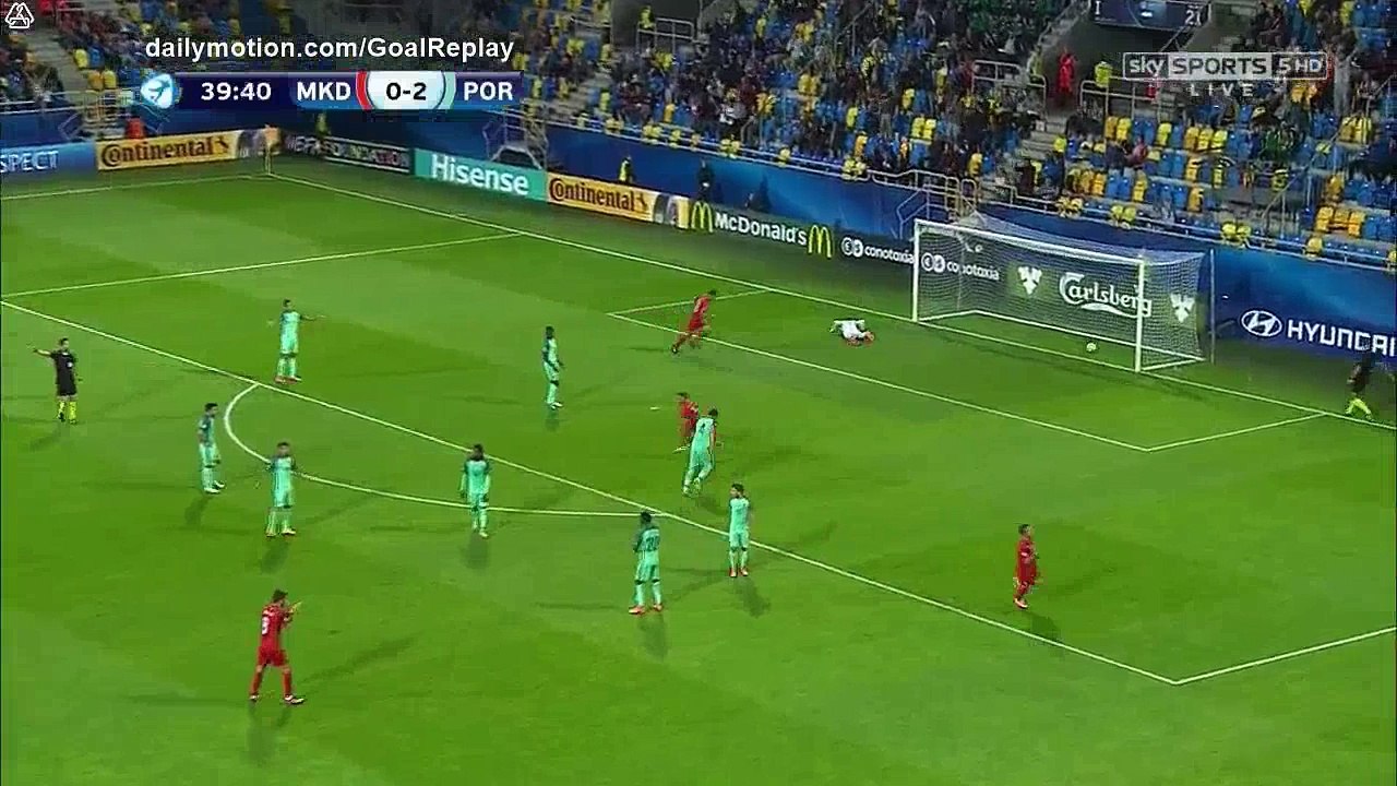 Enis Bardhi Goal HD - FYR Macedonia U21 1 - 2 Portugal U21 - 23.06.2017 (Full Replay)