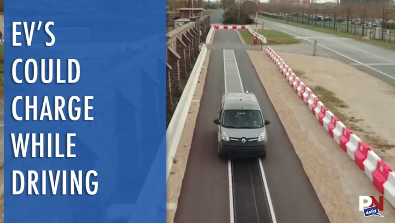 Electric Cars May Soon Be Able To Charge As They Drive