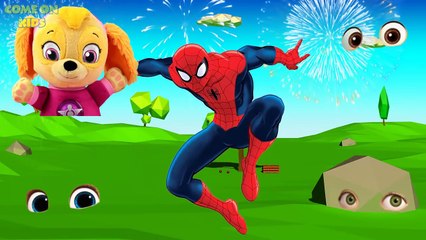 Wrong Eyes Paw Patrol, Boss Baby, Spiderman, TinkerBell, Up! Finger Family Songs