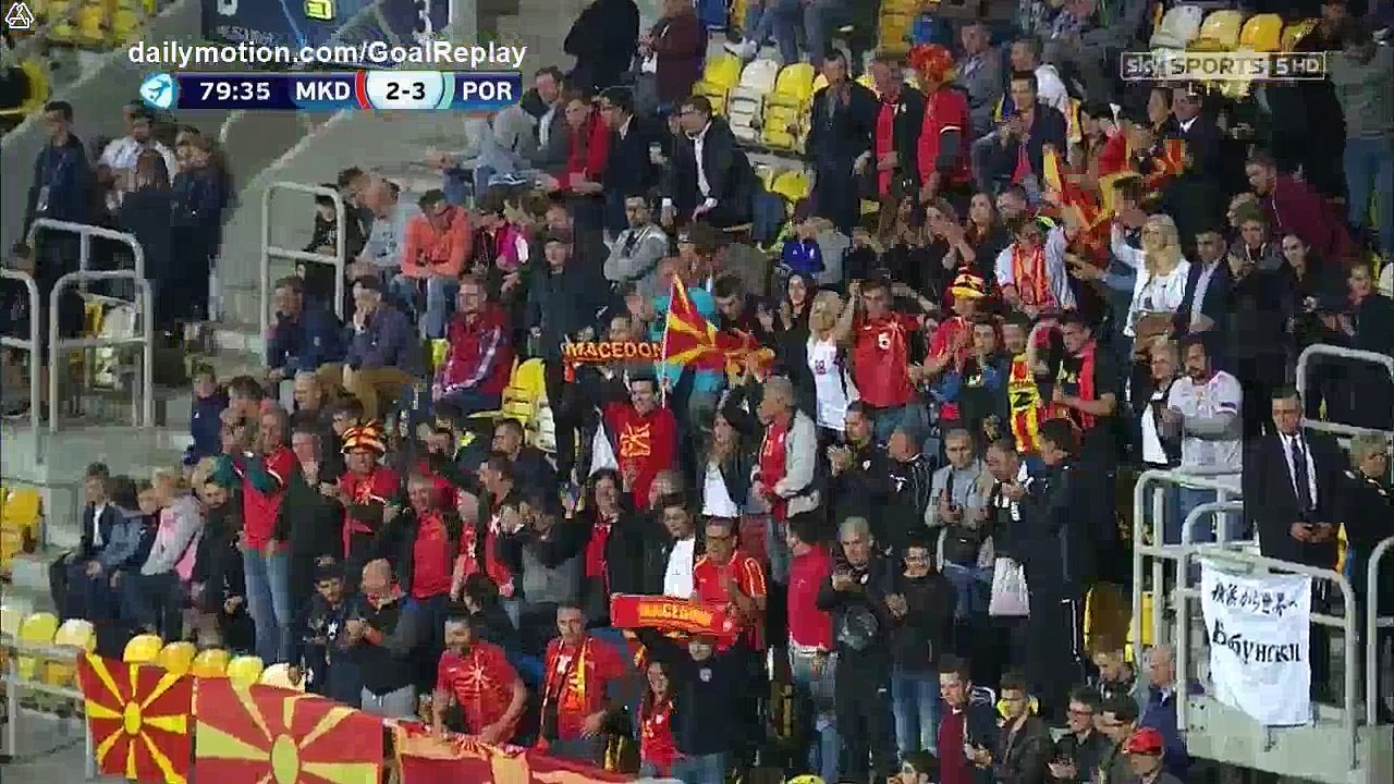 Kire Markoski Goal HD - FYR Macedonia U21 2 - 3 Portugal U21 - 23.06.2017